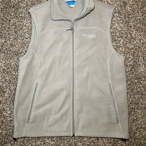 Columbia Beige Fleece Vest